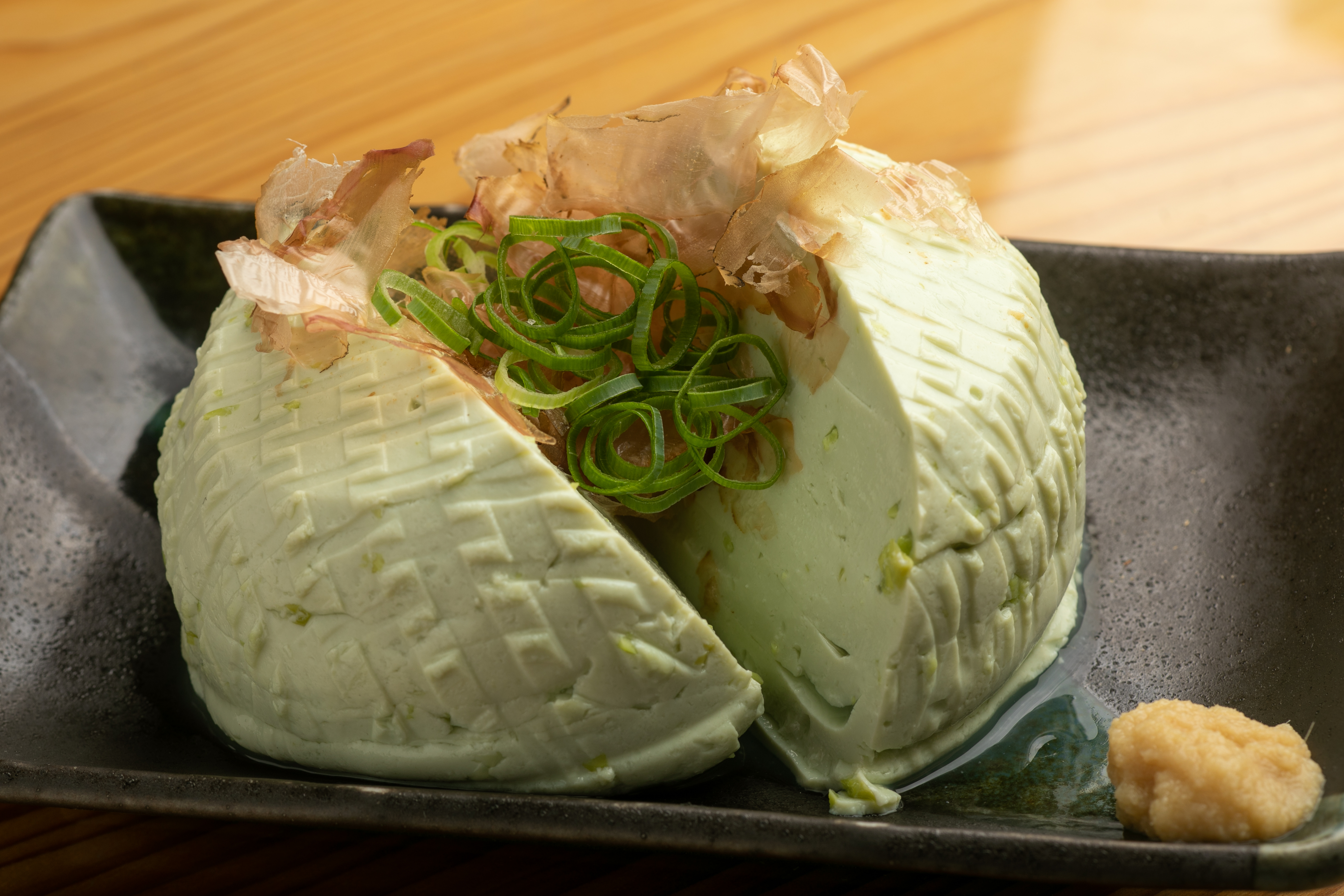 枝豆ざる豆腐